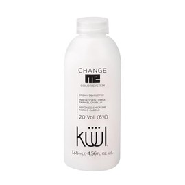 KÜÜL - Change Me Peróxido en Crema 20 Volúmenes 135 ml, para Cabello, Fórmula Avanzada para Aclaración, Cuida del Cabello, Promueve Oxigenación y Eliminación de Pigmentos Naturales o Artificiales