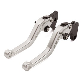 NICEDOLL CNC Clutch Brake Levers Fit for Continental GT 650, Interceptor/INT650 2017-2022, Scram 411 2022-2023 Short Adjustable