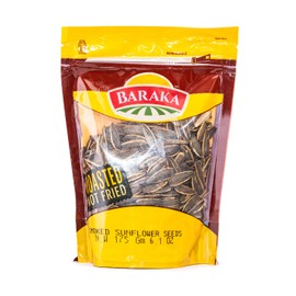Baraka's Smoked Sunflower Seeds Roasted, Resealable Bag. (175g)