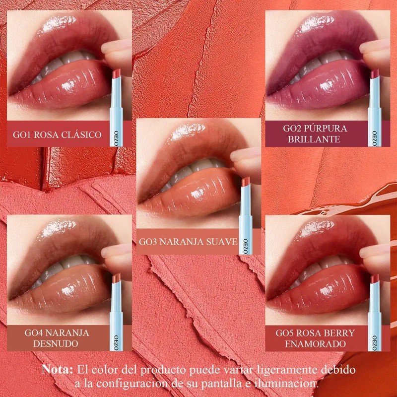 Labial Brillo De Prensa Lápiz Gloss Maquillaje