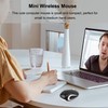 Wireless Mouse Cute Mini Computer Mouse for Laptop-Small Size Pocket