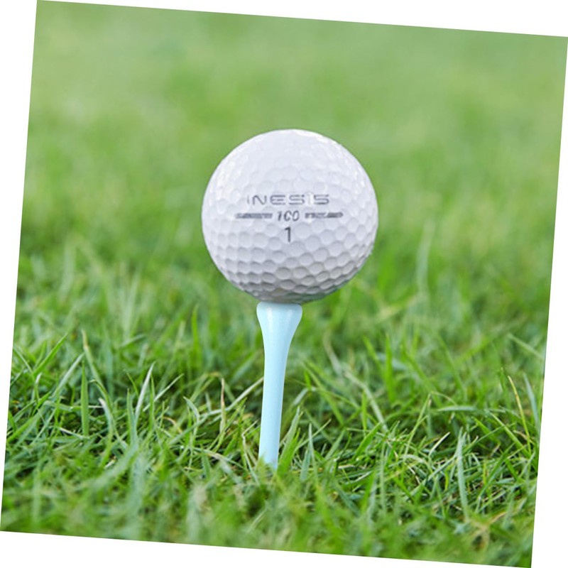 WOONEKY 7cm Golf Tee Yards 100pcs Pack Wooden Tees Pro