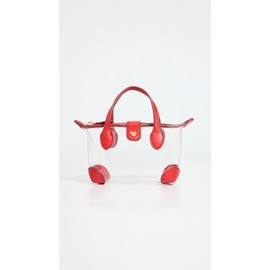 Stoney Clover Lane Women's Pouchette Crossbody Bag, Red, One Size