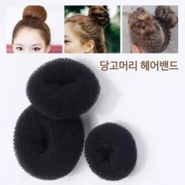 SS [에스에스_62]똥머리 올리머리 자국안남는머리끈 헤어 SS-62 Non-Slip Hair Tie for Ponytail and Bun Without Leaving Hair Crease