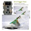 Game Trail Camera No Glow 24MP 1296P H.264 MP4/MOV Video