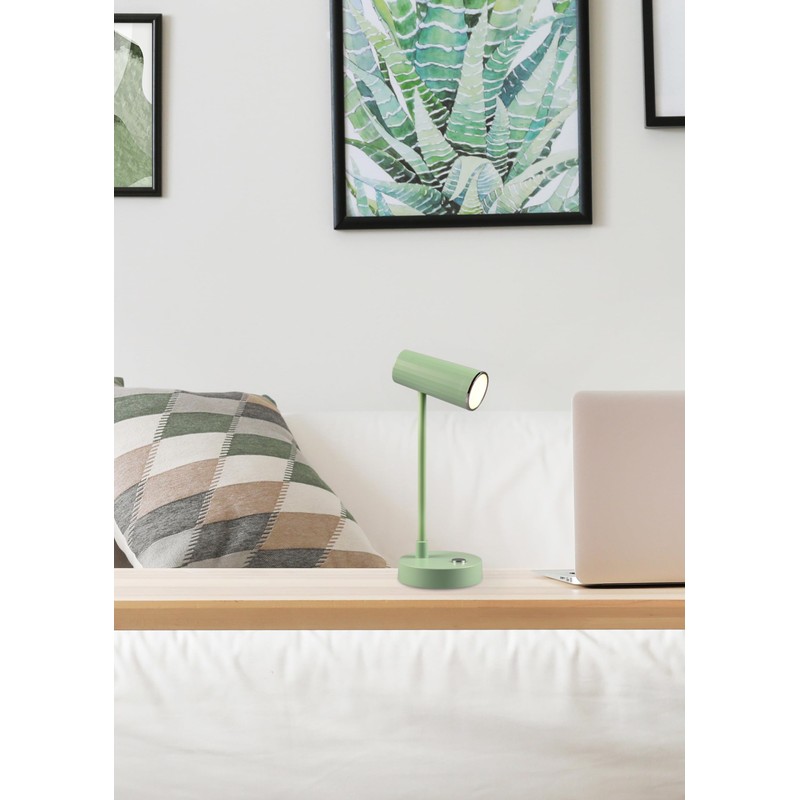 Reality Leuchten Lenny R52661115 LED Desk Lamp Plastic Green with