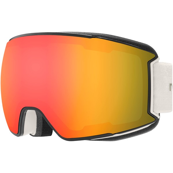 Retrospec Zenith Ski & Snowboard Snow Goggles for Men and Women with Toric Lens - OTG (Over the Glasses) Design and 100% UV Protection for Skiing and Snowboarding