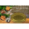 Sunrise Packaging Oval Aluminium Foil Platter [14” x 9.5”] Large