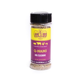 Lane's BBQ Q-NAMI Rub Seasoning | Asian Flavor | Gluten Free | No MSG or Preservatives (4oz)