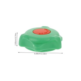 LALAFINA 6pcs Plastic Valve Wheel Handle Replacement for Outdoor Use Durable Shutoff Handle with Design Easy Installation Compatible with Various Gate Valve