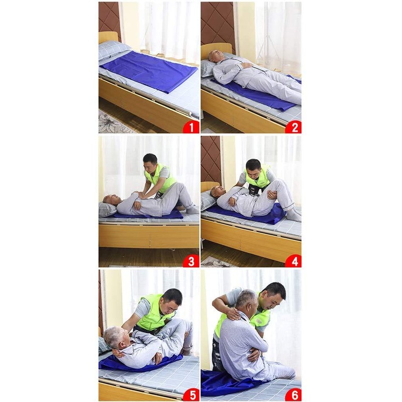 HNYG Reusable Flat Slide Sheet for Patient Transfer, Turning, and