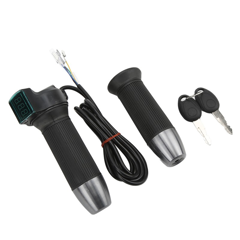 Electric Bike Handlebar Throttle Twist Grip Plastic Twist Throttle Accelerator
