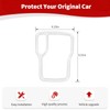 RT-TCZ for Wrangler JL White Gear Shift Trim Cover Frame