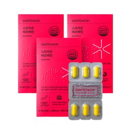 SwitchOn Berberine 100mg barberry fruit powder 90 tablets, 3 units / 스위치온 베르베린 100mg 매자나무열매 분말 90정, 3개