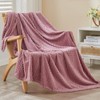 EMME Fleece Throw Blanket Luxury Flannel for Couch Bed Sofa