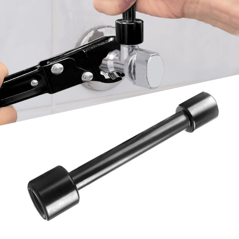 Angle Stop Wrench Nickel Plated Steel Nut Tightening Plumbing Wrench