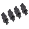 4PCS IEC320 C6 to IEC320 C7 Power Adapter Plug and
