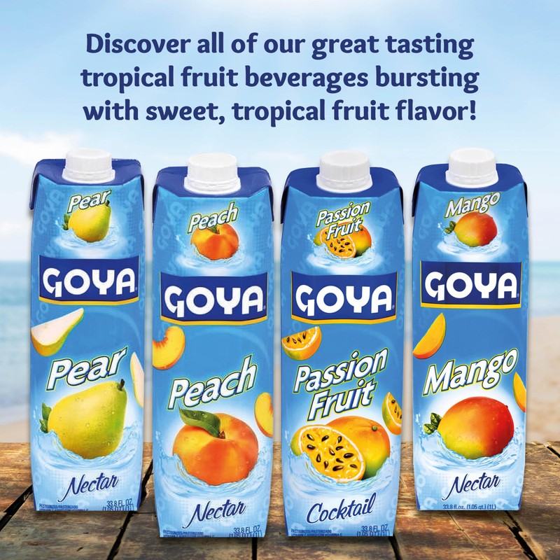 Goya Passion Fruit Cocktail, Tropical Passion Fruit Juice, Vitamin C