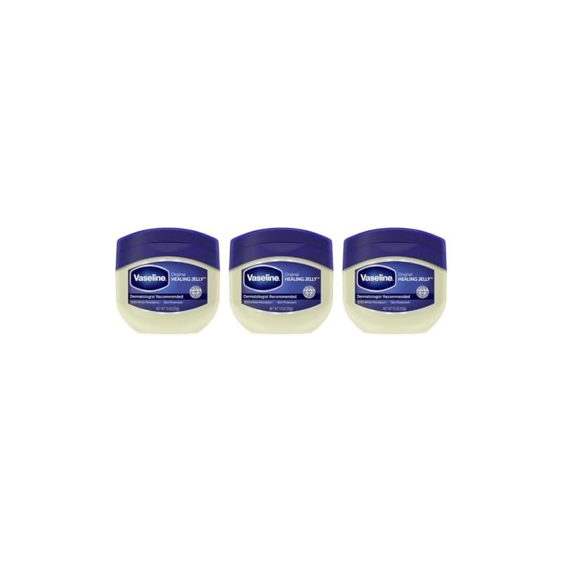 Vaseline Petroleum Jelly 7.5 Ounce Original (221ml) (3 Pack)