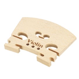 sourcing map 4/4 Violin Bridge Maple Wood Violin Parts Light Brown for 4/4 Violin