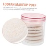 ORFOFE Loofah Pads Round Face Buffer Makeup Remover Facial Wash