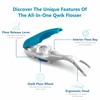 QWIK Automatic Dental Flosser | Click-to-Use, Reusable & Refillable |