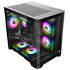 Iceberg Crystal Wave M Micro ATX Tower Gaming PC Case