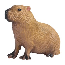 Harilla Realistic Capybara Figures Animal Figures Miniature Learning Toy Capybara Statue for Party Table Office Home Ornaments