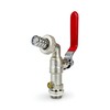 Wärmer System Outside Garden Tap with Check Valve and Wallplate
