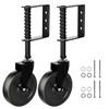 5" Spring Loaded Gate Caster with Side Brake, Heavy Duty