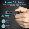 BSTGEKELY EDC Flashlight Clip-on Light,Rechargeable Compact Pocket Flash Light Combines