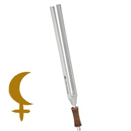 Sonic Energy Planet Therapy Tuning Fork - Lilith 123.02 Hz / H2 - For Meditation, Sound Healing, Relaxation - Includes Cotton Bag (TTF-M-L)
