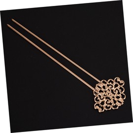 TOVINANNA 4pcs Hairpin Hair Sticks for Long Hair Metal Hair Fork Hair Bun Holder Long Hair Stick Chinese Hair Accessories Hair Fork Stick Women Hair Pin U Shape Hair Fork Metal Hair Stick