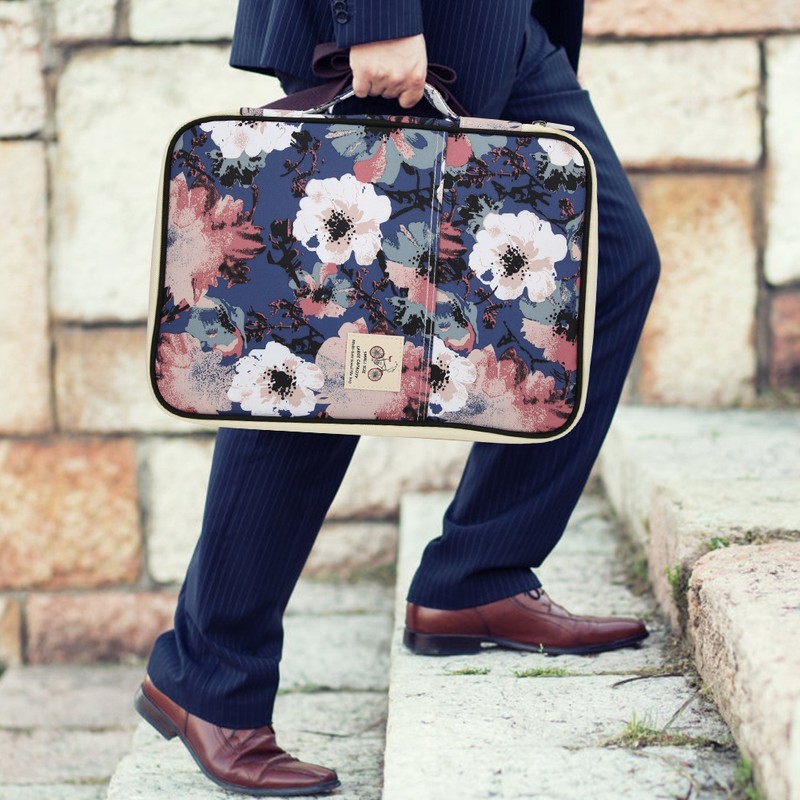 A4 Multi Function Briefcase File Folder Meeting Document Organizer Office