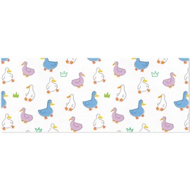 OTVEE Cartoon Duck Wrapping Papers, Gift Wrapping Paper Rolls, 5 Rolls, 58 * 23 inch Per Roll, Gift Wrap Wrapping Papers for Birthday, Bridal, Baby Showers, Valentine's Day, Morther's Day