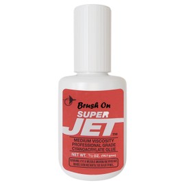 Jet Glue Brush-On Super Jet - Ideal for All Instant Bond Situations