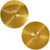 14 inch Crash Cymbal for drum set (1 Piece, Gold)