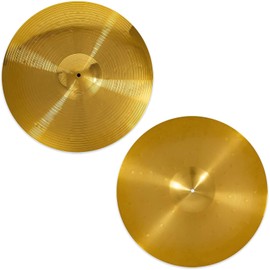 14 inch Crash Cymbal for drum set (1 Piece, Gold)
