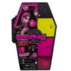 Monster High Skulltimate Secrets Neon Frights Doll & Accessories, Draculaura