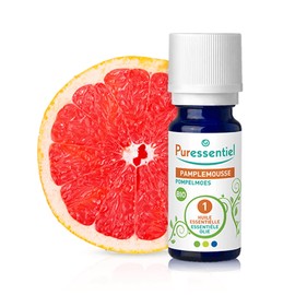 Puressentiel Olio Essenziale di Pompelmo – Contribuisce al drenaggio e alla disintossicazione – Botanicamente e Biochimicamente Definito – Agricoltura Biologica – Vegan e Cruelty Free – 10 ml