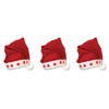 Beistle Light-Up Santa Hat Pack of 3