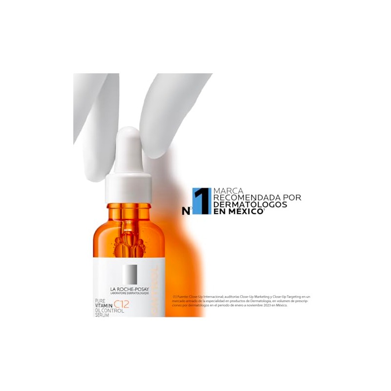 La Roche-Posay Pure Vitamin C12 Oil Control Serum Antioxidante 30ml