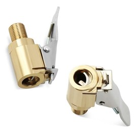 QZKJQDD Pack of 2 8 mm Car Air Pump Clip Tyres Air Chucks, Car Valve Lever Plug, Air Chuck, Car Valve Adapter, Car Valve Lever Plug, for Car Tyre Inflator