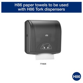 Tork Tork Paper Towel Roll Natural H86, Universal, for Mini Dispensers, 6 Rolls x 550 ft, 8631060