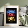 Poster Gamer Wall Decoration - Gamer Poster, Deco Gaming, Wall
