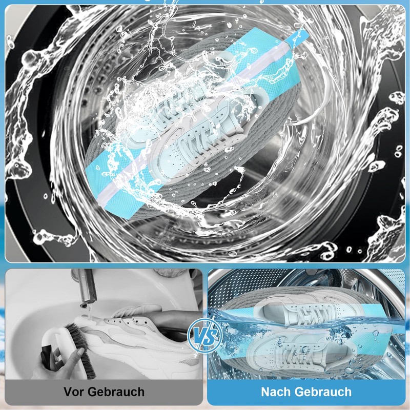 Dntorx Pack of 2 Shoe Wash Bags, Washing Machine, 40.5