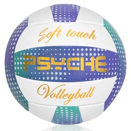 Wuzfully Volleyball Children's Soft Touch Lightweight Beach Volleyball for Indoor Outdoor Indoor Outdoor Beach Ball Size 5