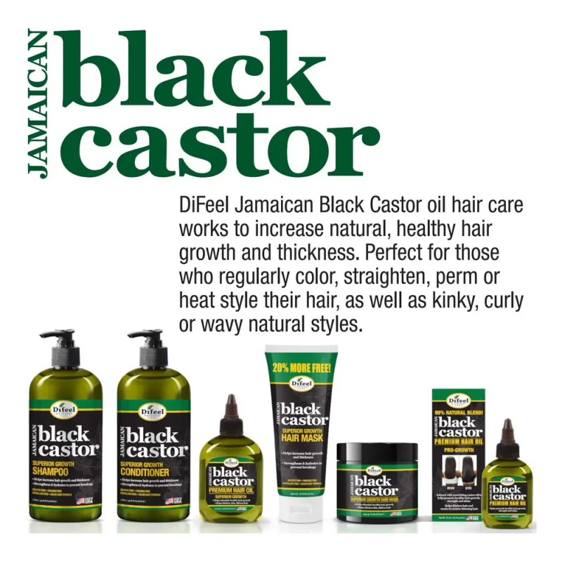 Aceite Capilar Difeel Superior Growth Jamaican Black Castor