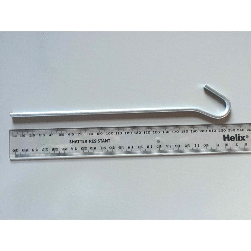 20 x Heavy Duty Tent Pegs 5mm x 230mm 9"