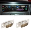 YINETTECH 10pcs DB9 RS232 Male 9 Pin D-SUB Serial Solder